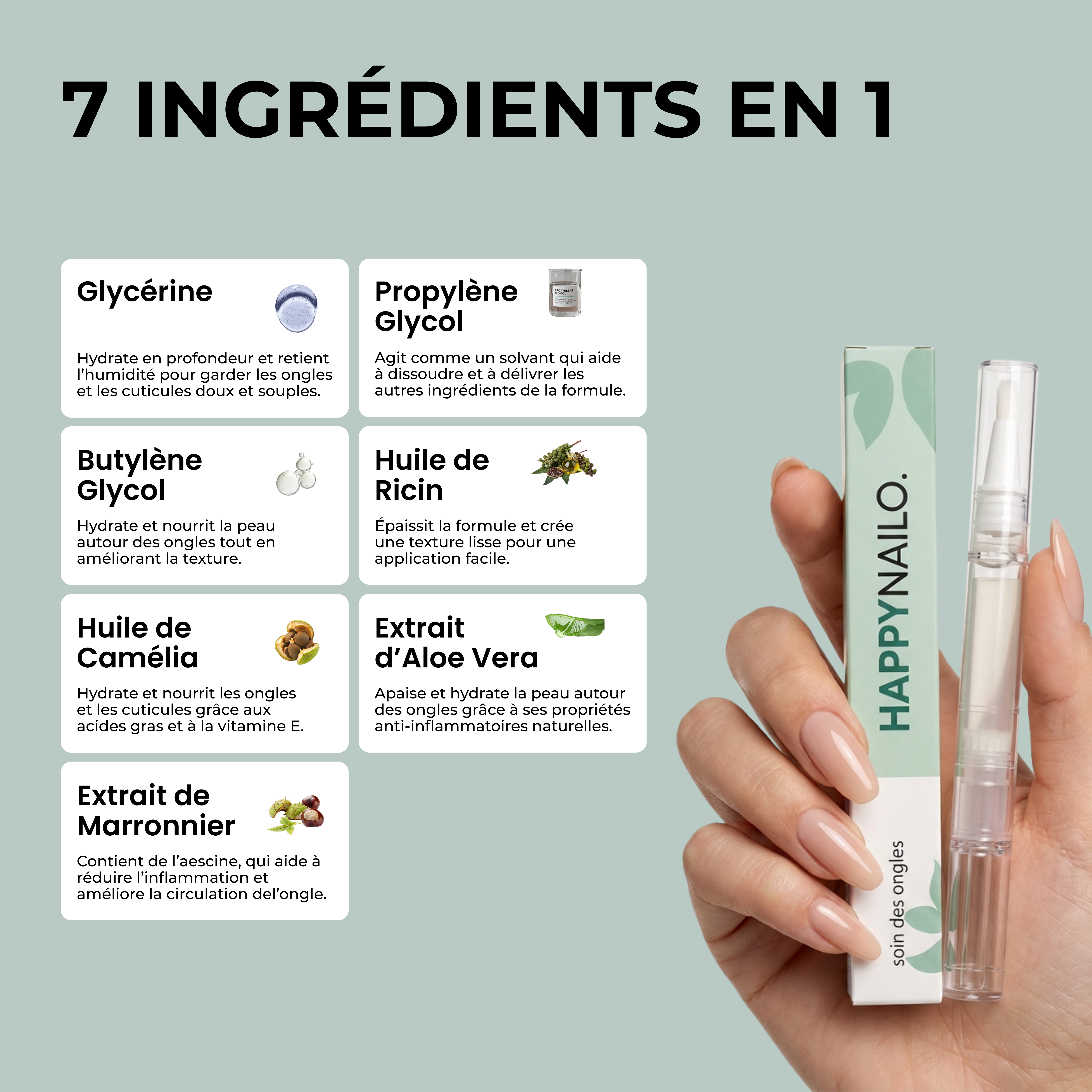 Stylo soin des ongles